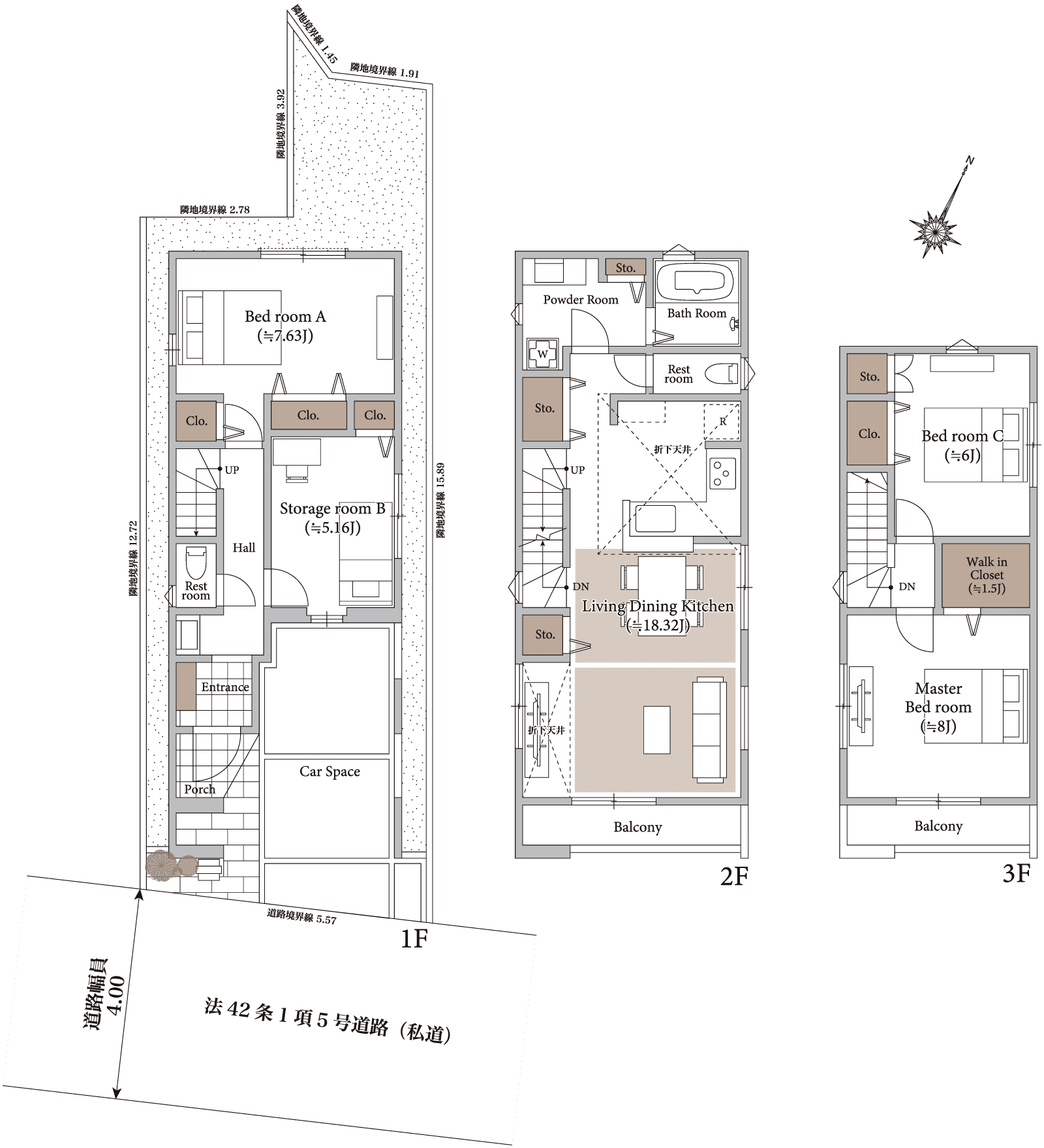 Plan No.3 間取り図